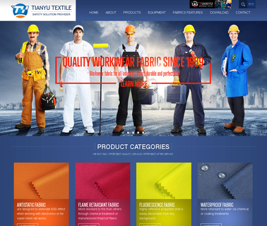 Henan Tianyu Garment workwear fabric