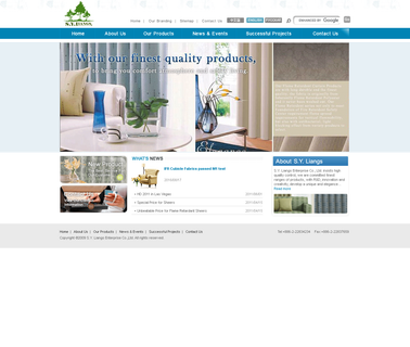 S.Y.Liangs Enterprise window coverings sheer
