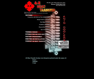 Ax Heat Transfer castle design