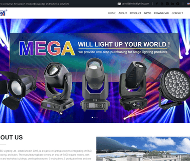 Guangzhou Mega Stage Lighting wash battery light