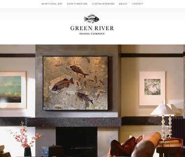 Green River Stone Company green mosaic tile