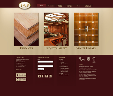 Indiana Architectural Plywood flexible furniture