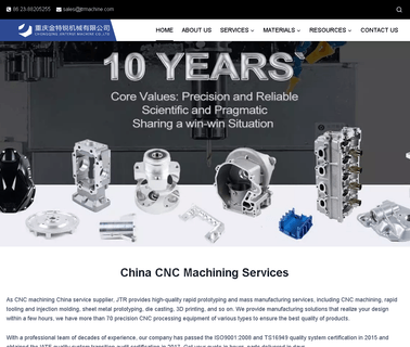 Chongqing Jin Te Rui Machine cnc machining motorcycle parts