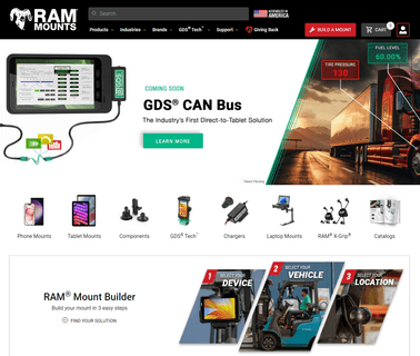 Ram Mounts - Mobile Mounting Solutions die shock