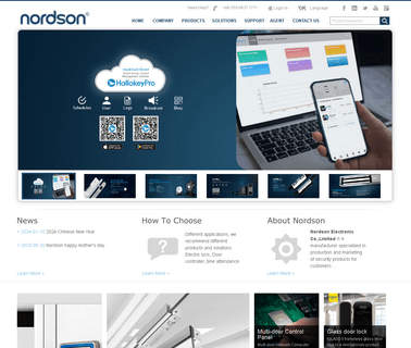 Shenzhen Nordson Electronic magnetic cabinet locks
