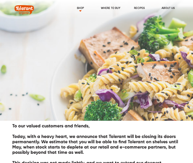 Tolerant Foods drought tolerant