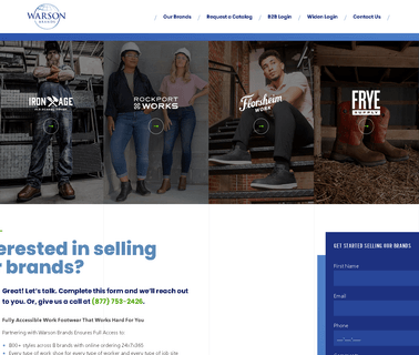 Warson Brands ladies footwear shoes