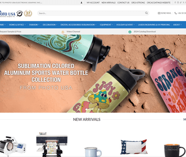 Photo U.S.A. Electronic Graphic Inc. inc textile