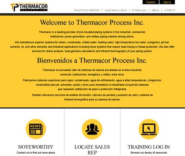 Thermacor Process detectors pipe