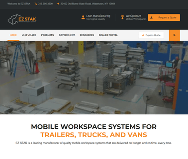 Ez Stak Inc van mobile