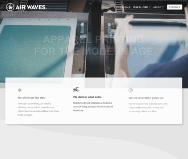 Air Waves transfer blanks