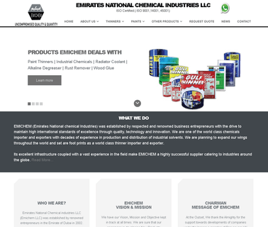 Emirates National Chemical Industries Llc lacquer thinner