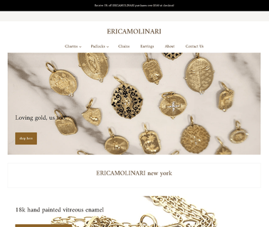Erica Molinari lockets pendants