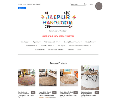 Jaipur Handloom kantha quilt