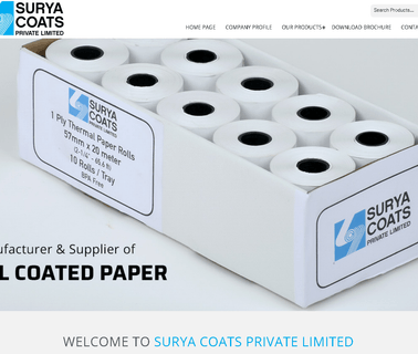 Surya Coats paper yellow