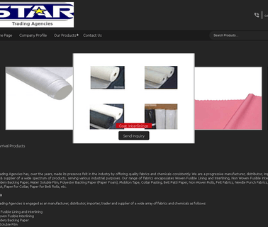 Star Trading Agencies woven polyester belt