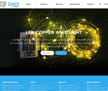 Taizhou City Dadi Light Decorations.,Co.Ltd. christmas led candle light