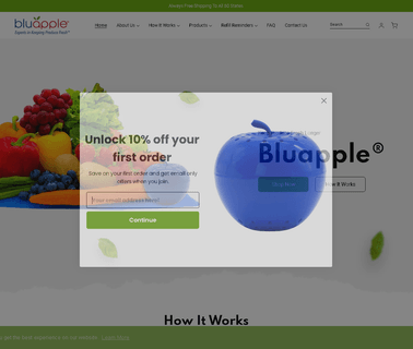 Bluapple Company, The baskets fruit