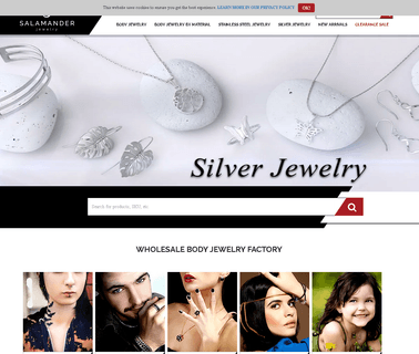 Salamander Jewelry barbells wholesale