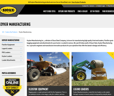Koyker Mfg. briggs stratton