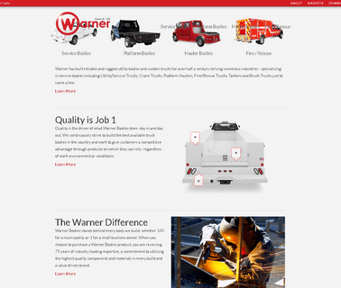 Warner Bodies animal trailer