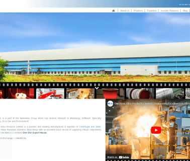 Uni Abex Alloy Products Limited tubes cylinders