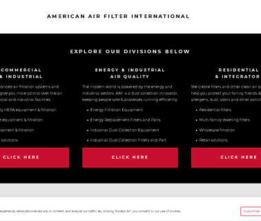 Aaf International condensing unit air conditioning