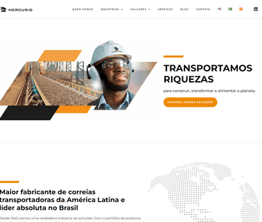 Correias Mercurio Sa Ind Com steel cord rubber conveyor belt