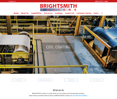 Brightsmith Coil Coaters wet print