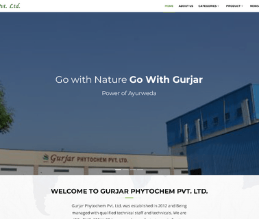Gurjar Phytochem herbal extract medicine