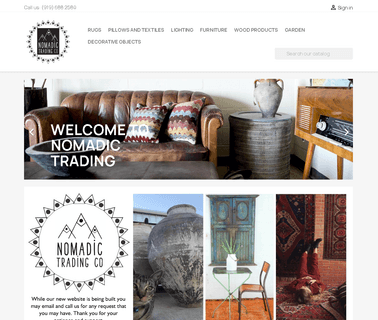 Nomadic Trading Company fabric indoor