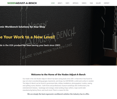 Adjust-A-Bench table legs