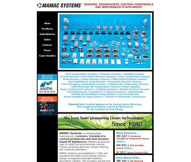 Mamac Systems Incorporated sensors transducers pressure