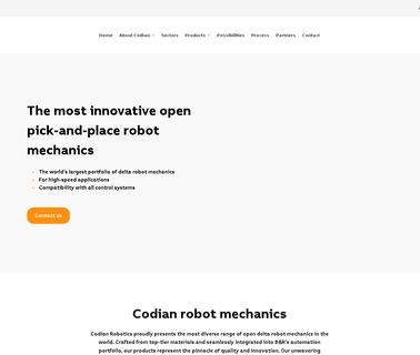Codian Robotics delta work