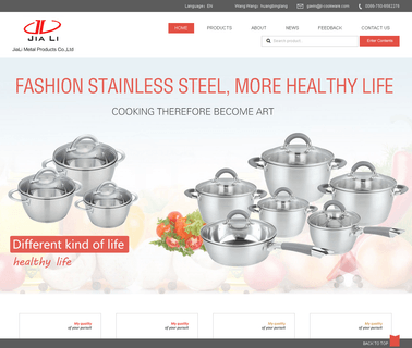 Jiangmen Jiali Stainless Steel Products frypan saucepan