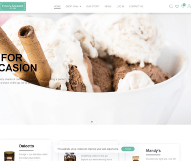 Home - Fusion Gourmet wafer control