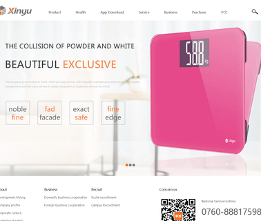 Xinyu Electronic bathroom scale fat