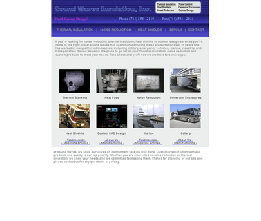 Sound Waves InsulationThe industrial inlet
