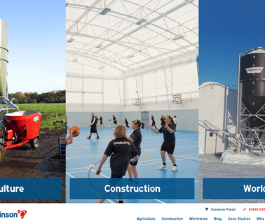Collinson, Bulk Feed Silos & Live warehouse frame