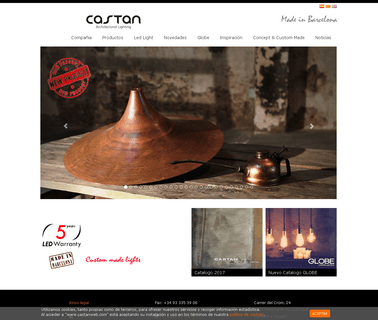 Castan Iluminación, S.A. cob lamps