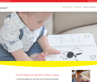 Sensesational Alphabet com roses