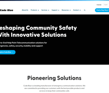Code Blue Corporation voice interactive