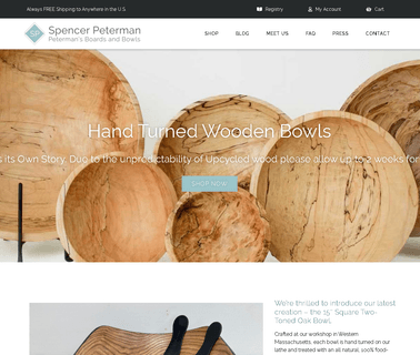 Spencer Peterman, Hand Crafte anniversary rings