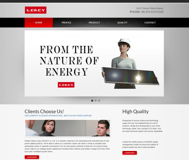 Ningbo Haishu East Leacy Electrics charger controller solar system