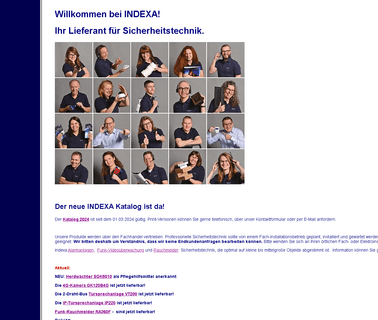Indexa Gmbh door warning