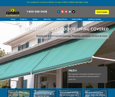 Awnings Unlimited / Sunair awnings