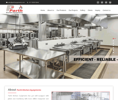 Parth Kitchen Equipments snack service