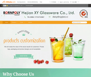 Hejian Xy Glassware tea glass borosilicate
