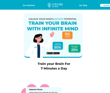 Infinite Mind; Makers of Eyeq; Human Performance train city