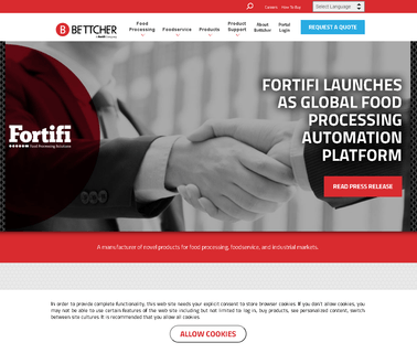 Bettcher Industries portioning